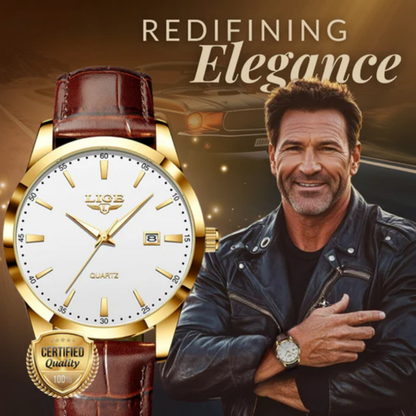 Military Leather Watch | Last day 80% off!