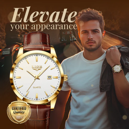 Military Leather Watch | Last day 80% off!