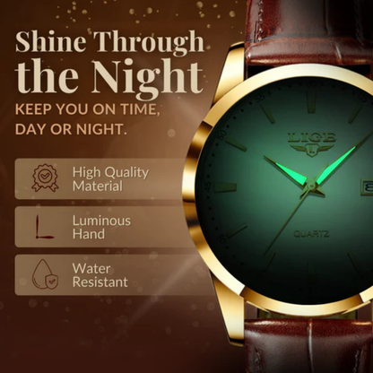 Military Leather Watch | Last day 80% off!