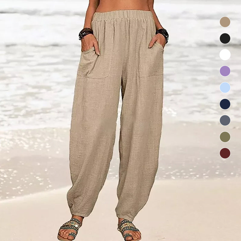 Rizza™ - Relaxed Beach Trousers | Last Day 80% Off!