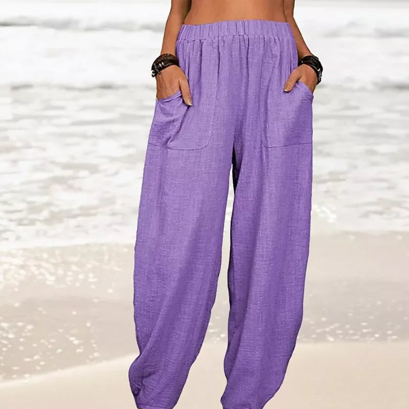 Rizza™ - Relaxed Beach Trousers | Last Day 80% Off!
