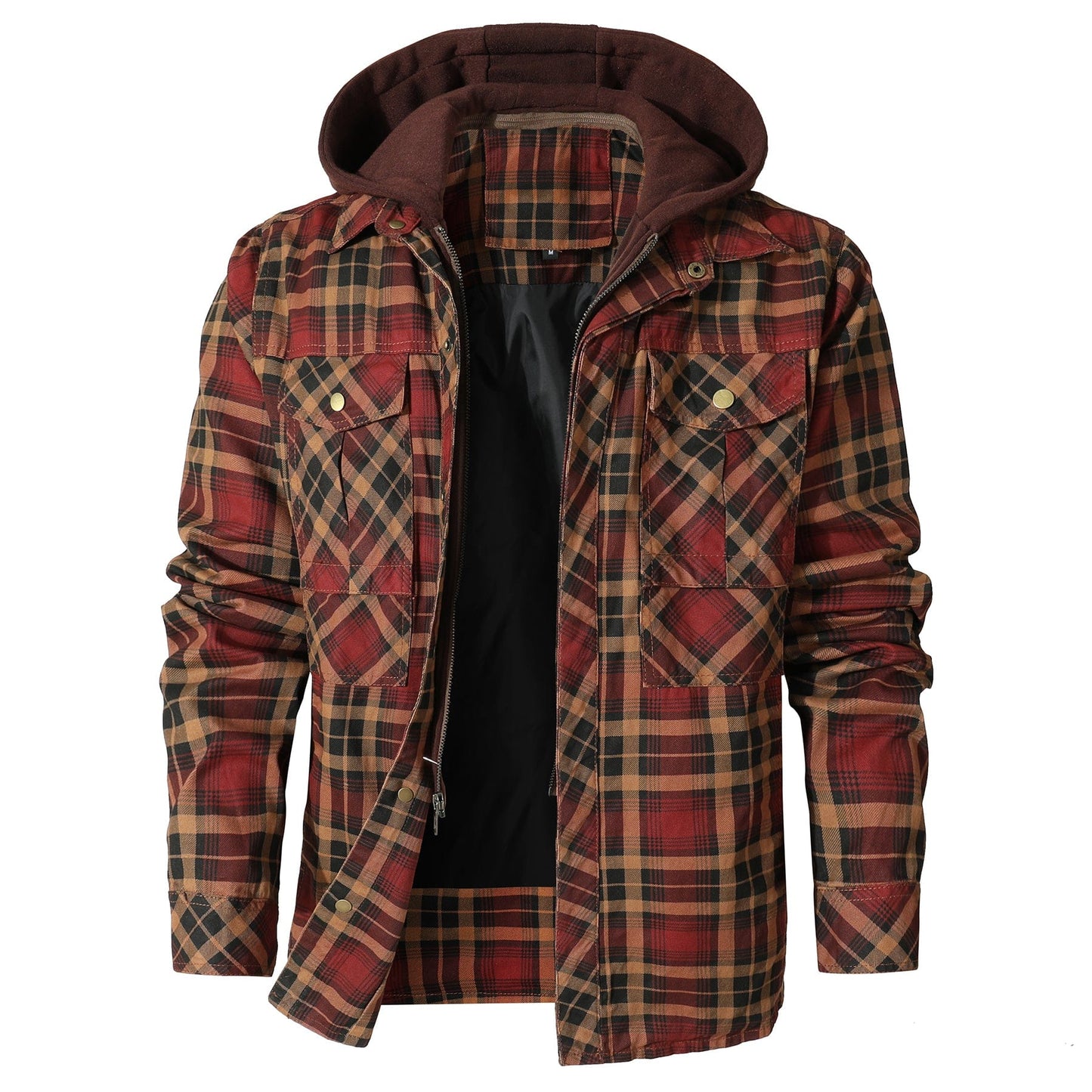 Hooded Flannel Jacket (4 Designs) Last day 80% off!