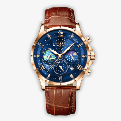 Elegant Moonphase Watch | Last day 80% off!