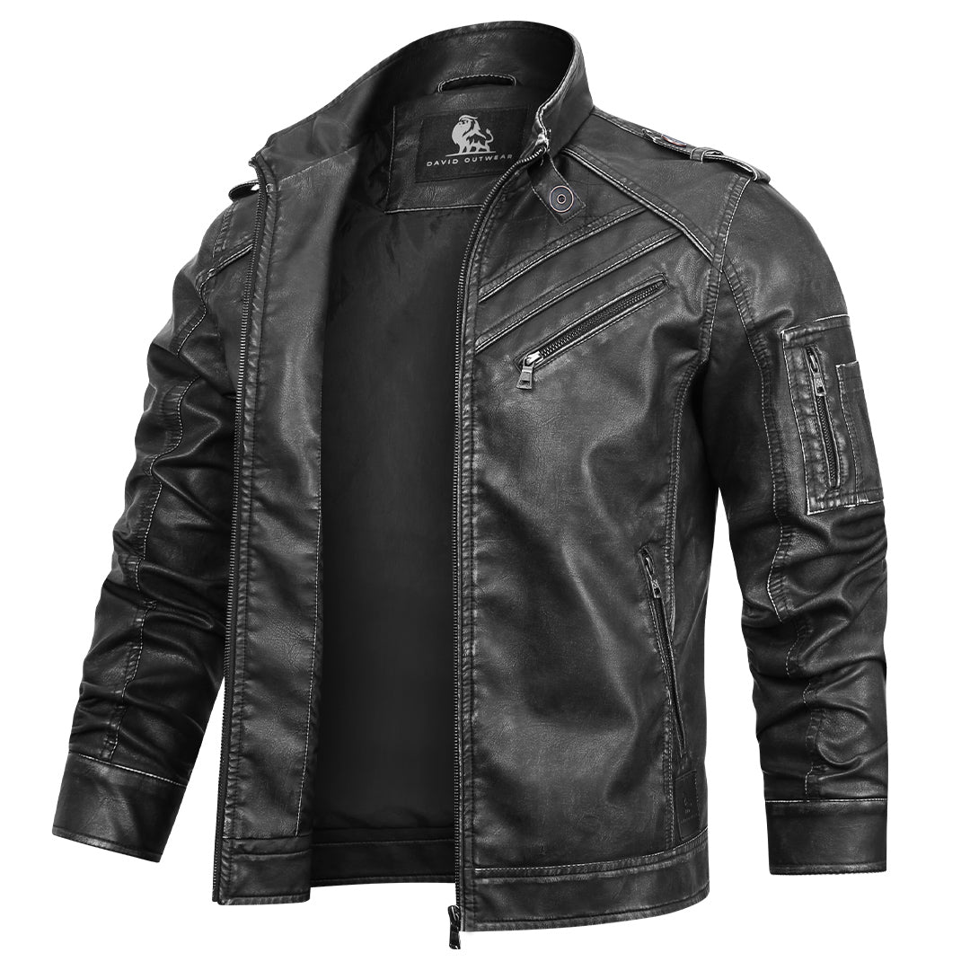 Engine Leather Jacket | Last day 80% off!