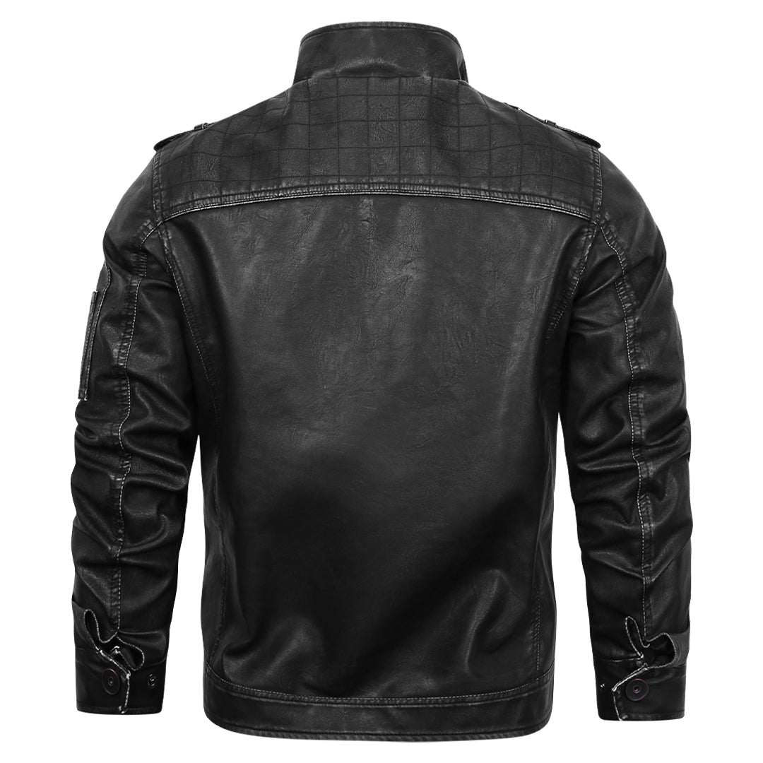 Engine Leather Jacket Last day 80% off!