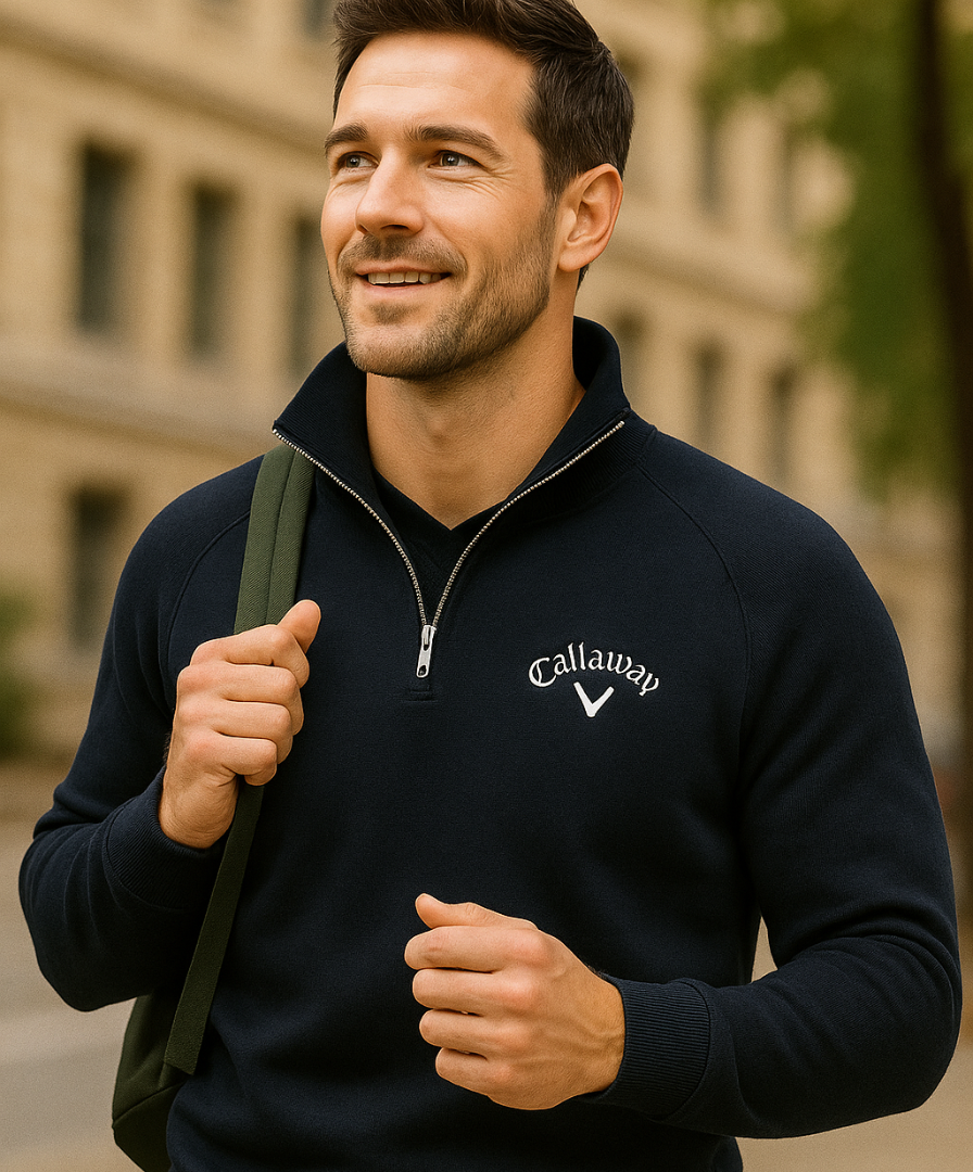 Callaway Heritage Half Zip Jumper | Last Day 80% Off!