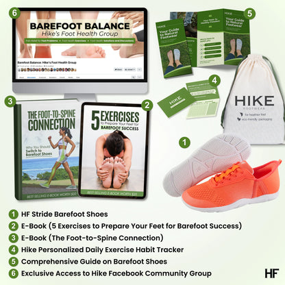 HF Stride – Hands-Free & Ergonomic Barefoot Shoes (Unisex) (Buy 1 pair, get 1 pair free)