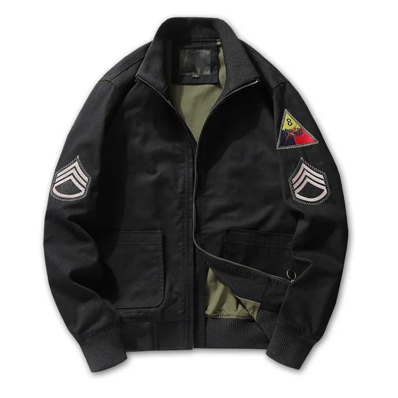 Finn - Stealth Cotton Bomber Jacket | Last Day 80% Off!