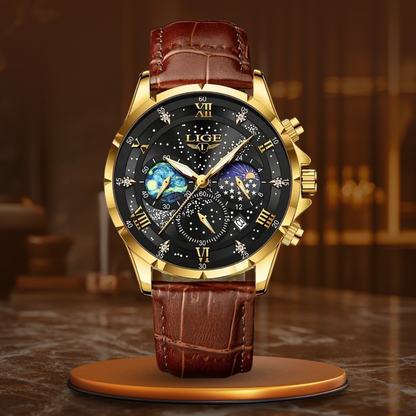 Elegant Moonphase Watch | Last day 80% off!