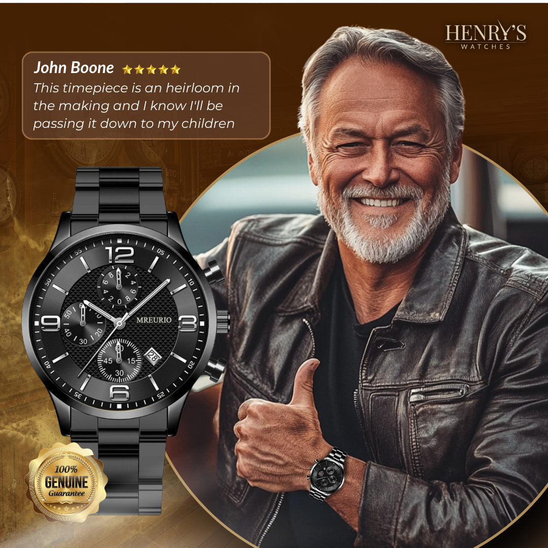 Luxury Business Men's Watch | Last day 80% off!