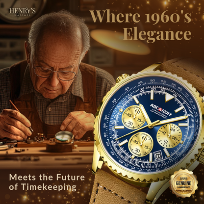 Luxury Chronograph Watch | Last day 80% off!