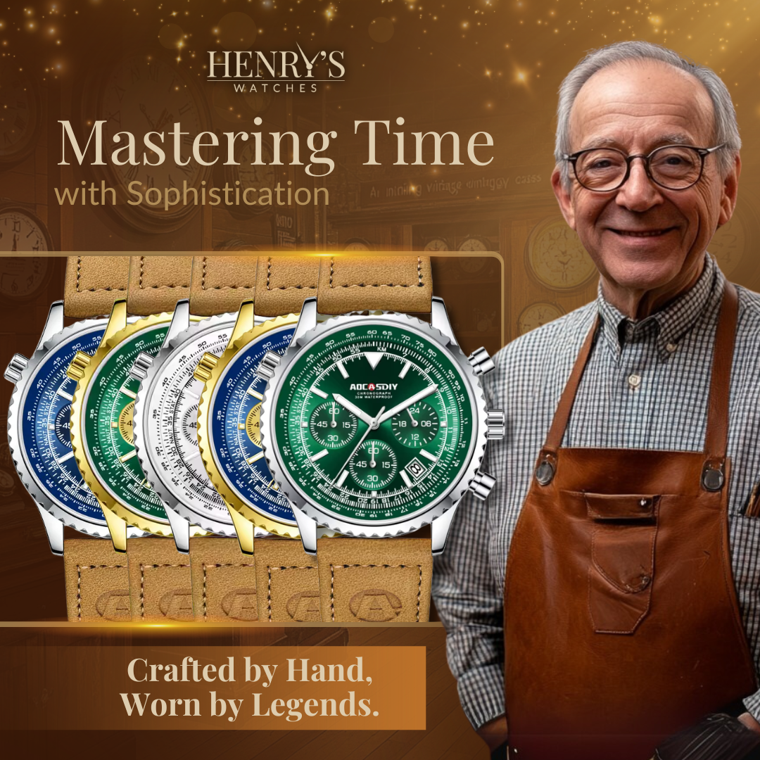 Luxury Chronograph Watch | Last day 80% off!