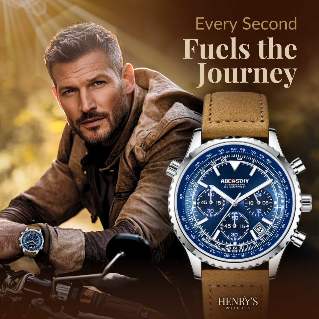 Luxury Chronograph Watch | Last day 80% off!