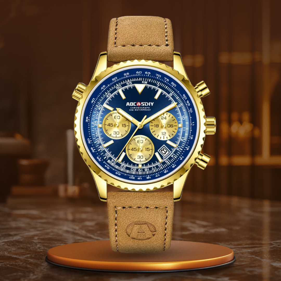 Luxury Chronograph Watch | Last day 80% off!