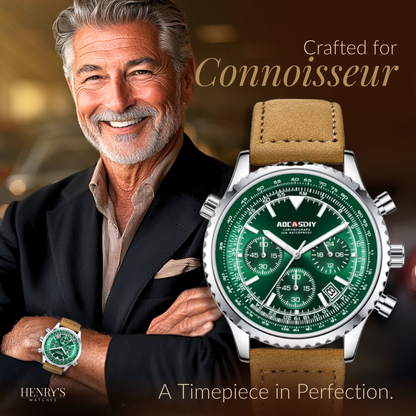 Luxury Chronograph Watch | Last day 80% off!