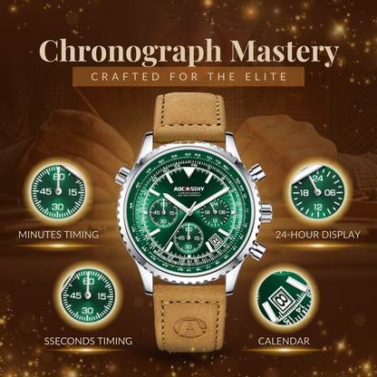 Luxury Chronograph Watch | Last day 80% off!