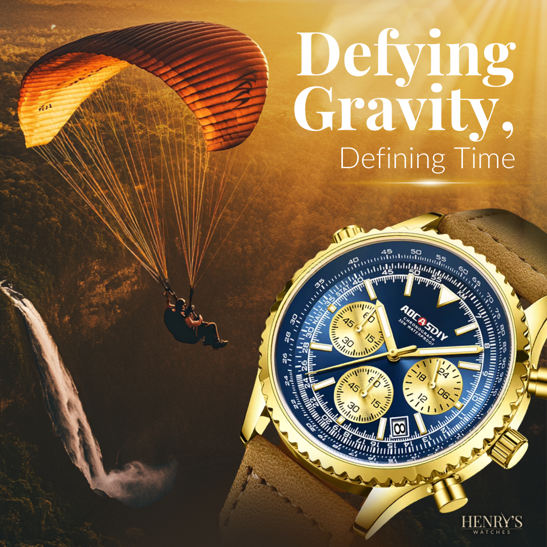 Luxury Chronograph Watch | Last day 80% off!