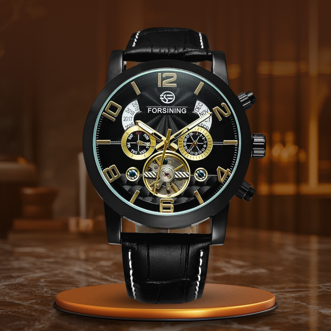 Luxury Tourbillon Automatic Mechanical Watch | Last day 80% off!