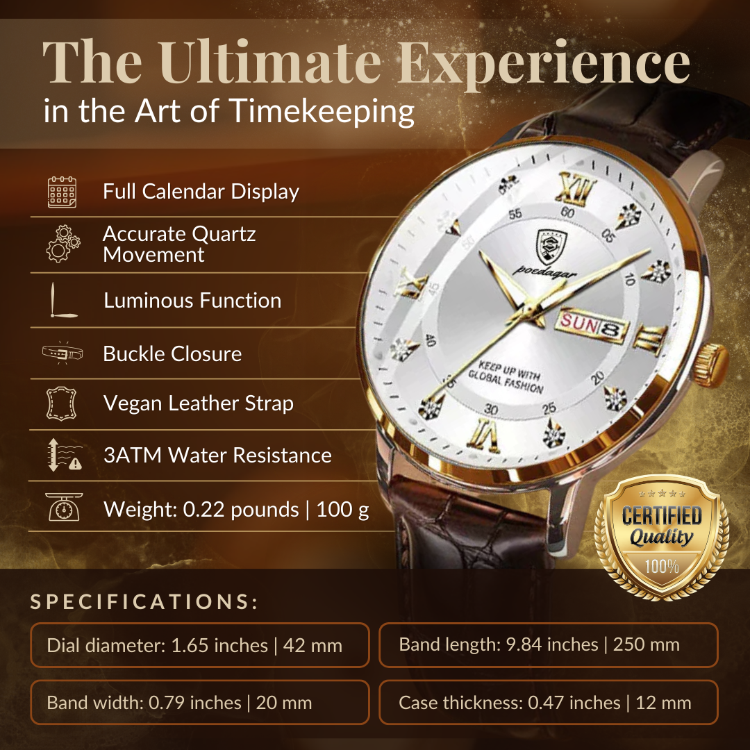 Men's Durable Luminous Watch | Last day 80% off!