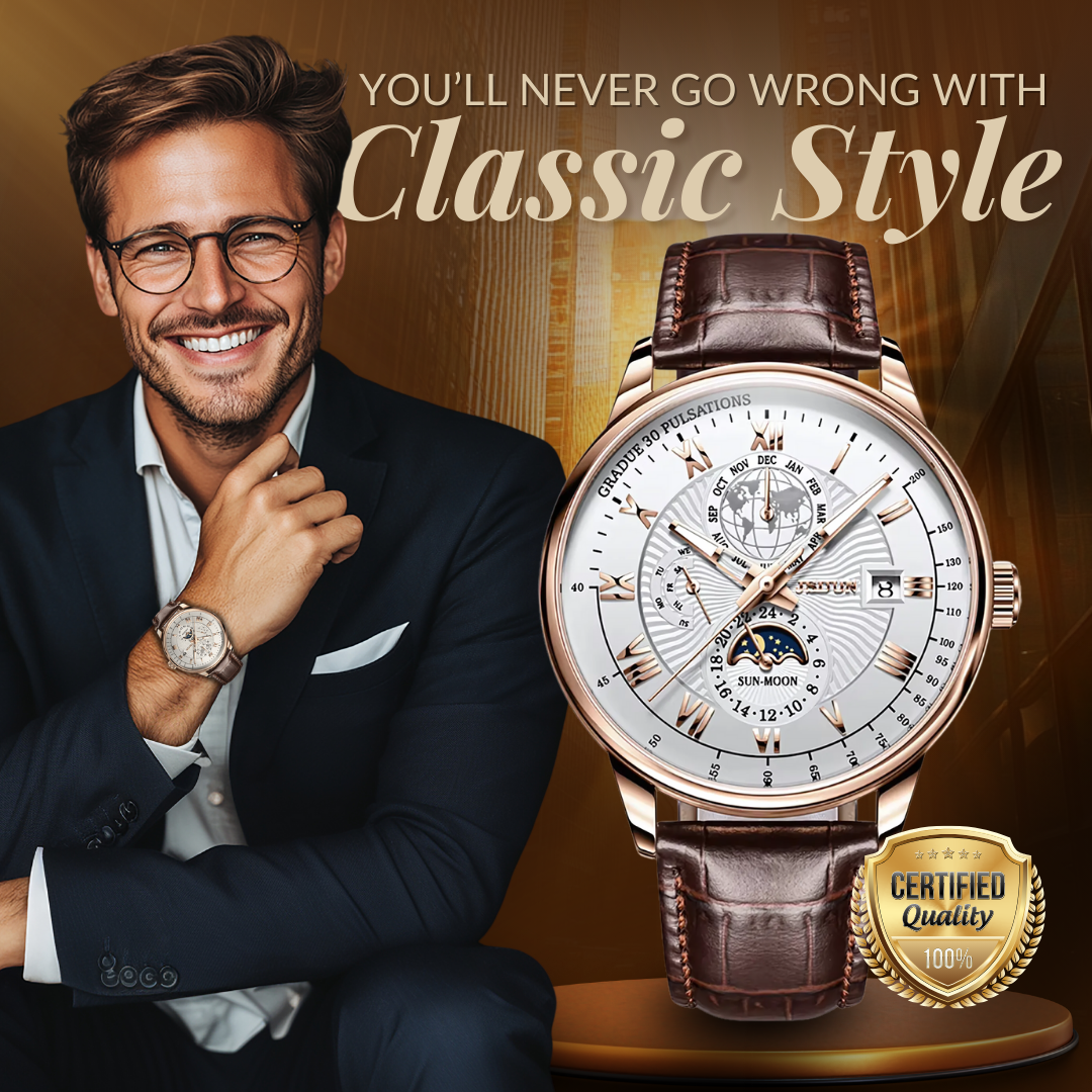 Trendy High-End Light Quartz Watch | Last day 80% off!