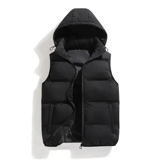 Men's Vest with Removable Hood | Last day 80% off!