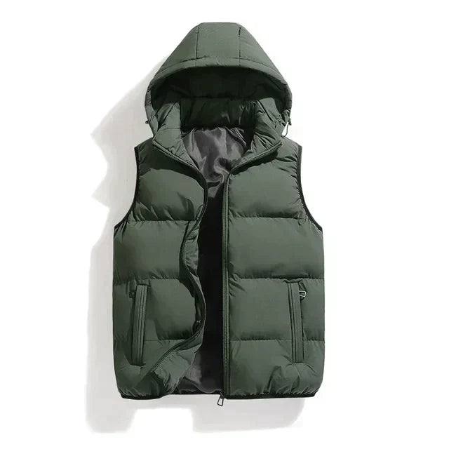 Men's Vest with Removable Hood | Last day 80% off!