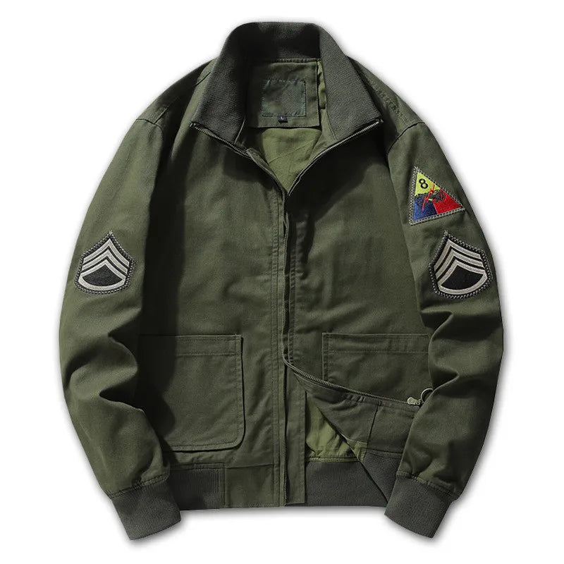 Finn - Stealth Cotton Bomber Jacket | Last Day 80% Off!