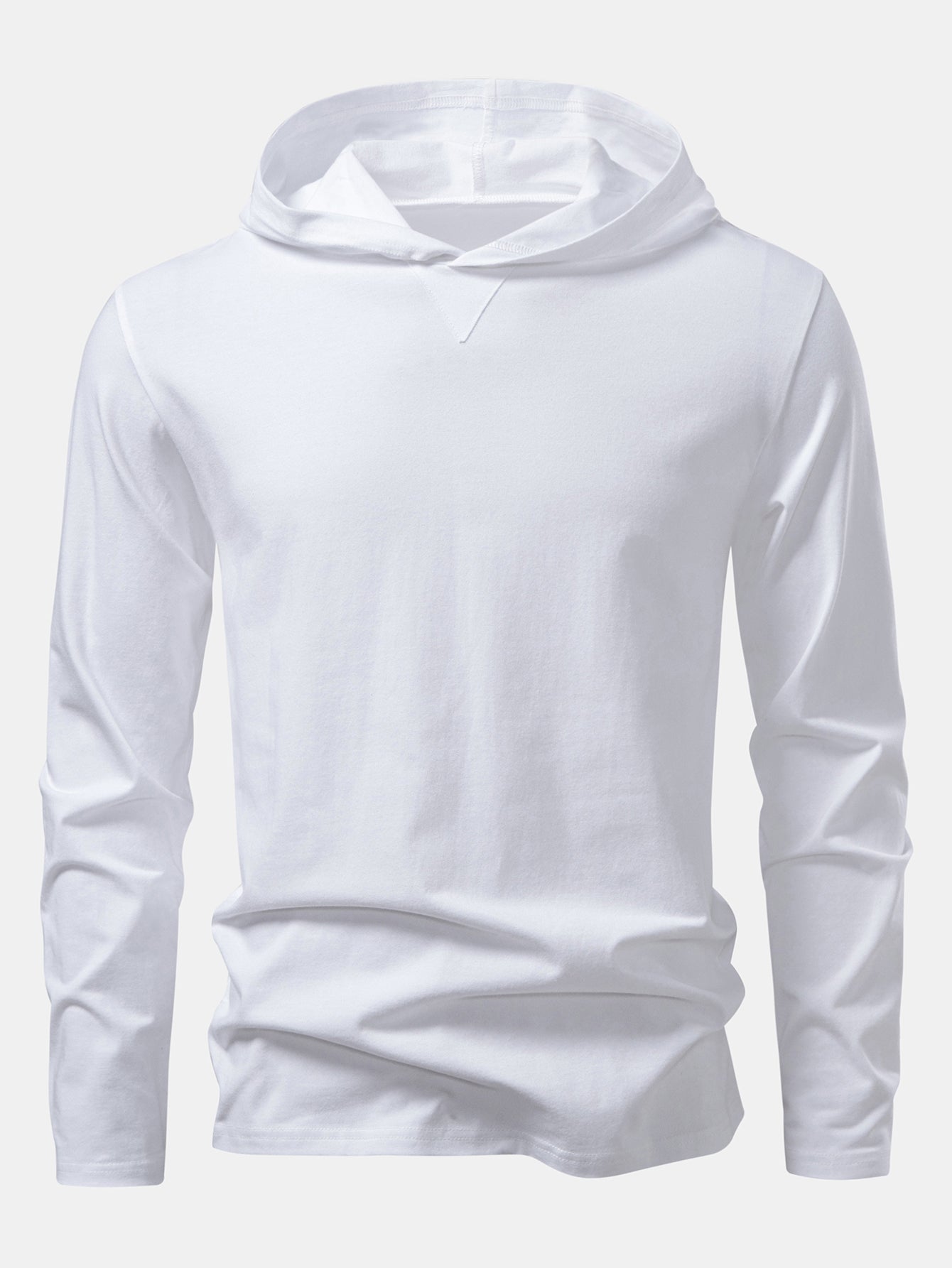 Long Sleeve Cotton Hoodie T-Shirt | Last day 80% off!