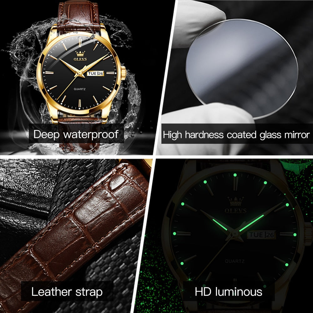 Luxury Business Leather Watch | Last day 80% off!