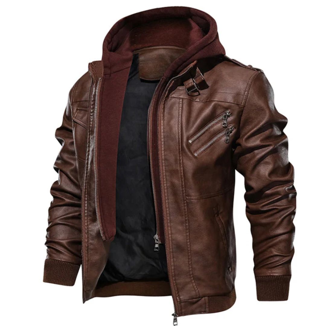 Salvador Leather Jacket Last day 80% off!