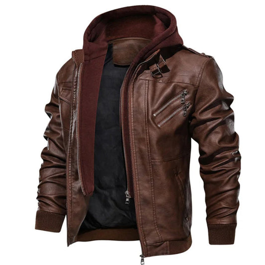 Salvador Leather Jacket Last day 80% off!