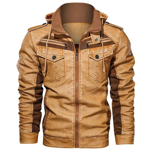 Titan Leather Jacket Last Day 80% Off!