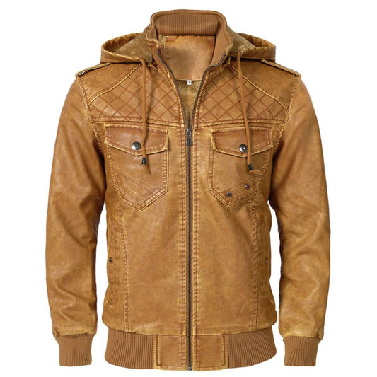 Luxury Leather Jacket Last Day 80% Off!