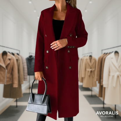 Kate™ | Woolen Coat Long Fit Women Last day 80% off!
