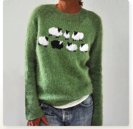 Poppy™ - Cozy Retro Sweater Last day 80% off!