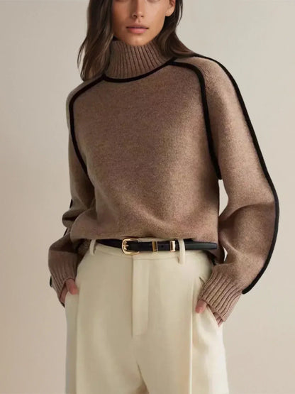 Donna | Elegant Turtleneck sweater | Last Day 80% Off!