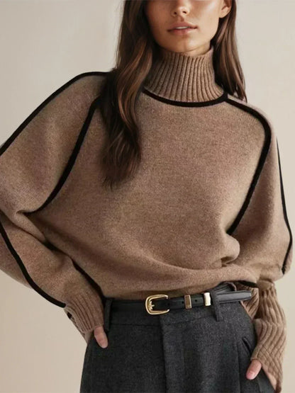 Donna | Elegant Turtleneck sweater | Last Day 80% Off!