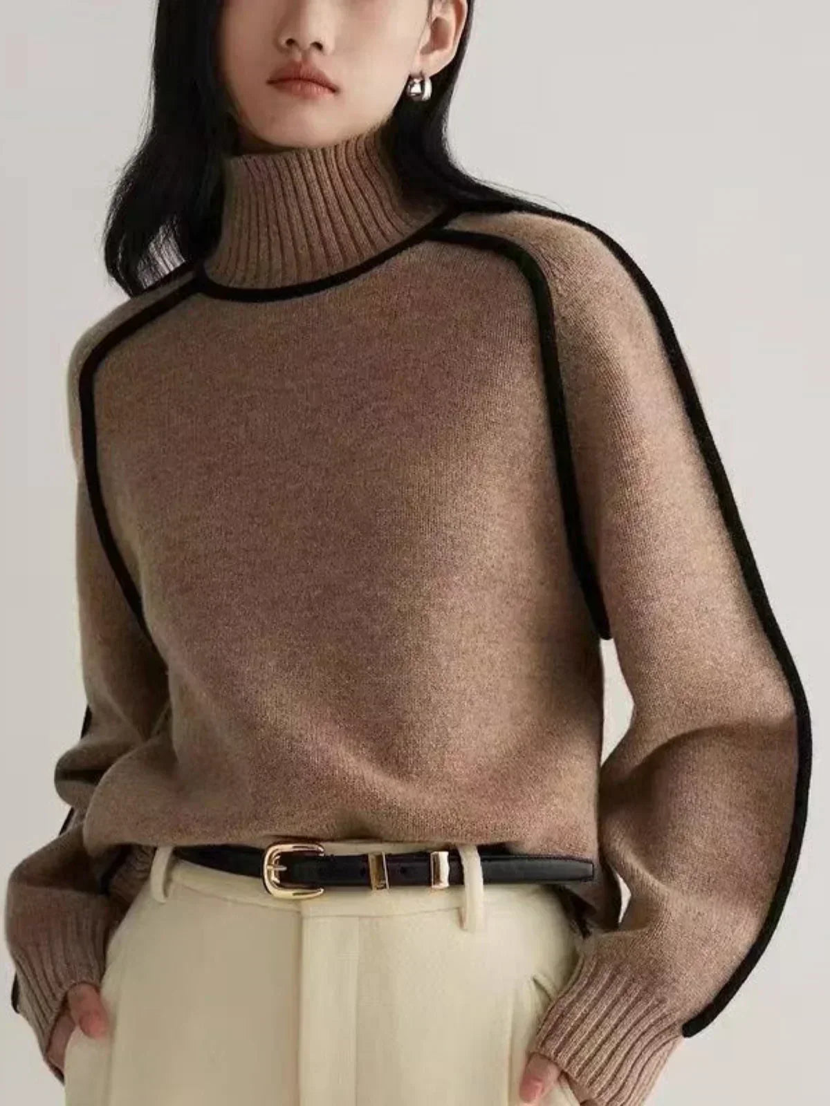 Donna | Elegant Turtleneck sweater | Last Day 80% Off!