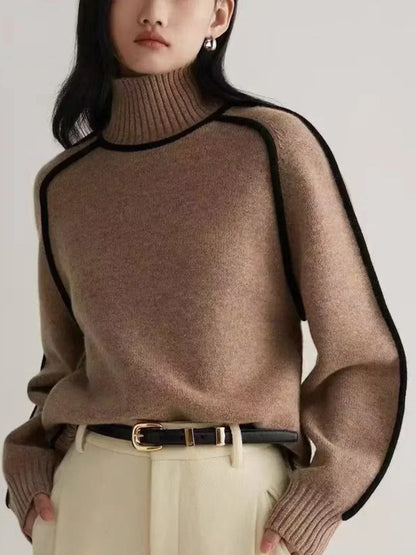 Donna | Elegant Turtleneck sweater | Last Day 80% Off!