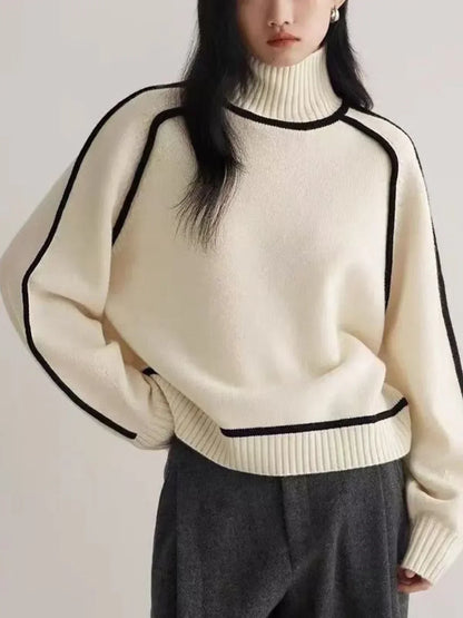 Donna | Elegant Turtleneck sweater | Last Day 80% Off!