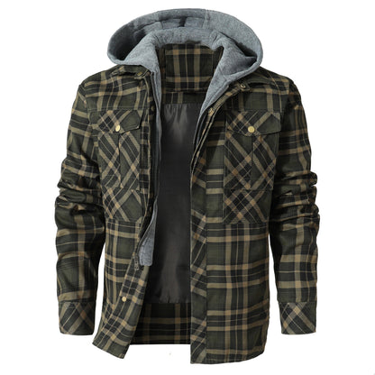 Hooded Flannel Jacket (4 Designs) Last day 80% off!