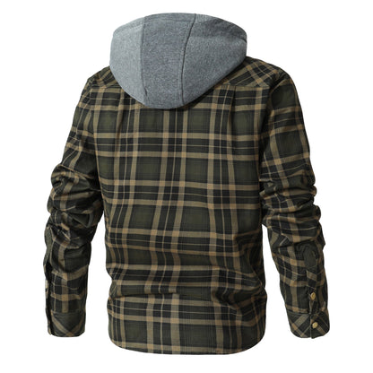 Hooded Flannel Jacket (4 Designs) Last day 80% off!