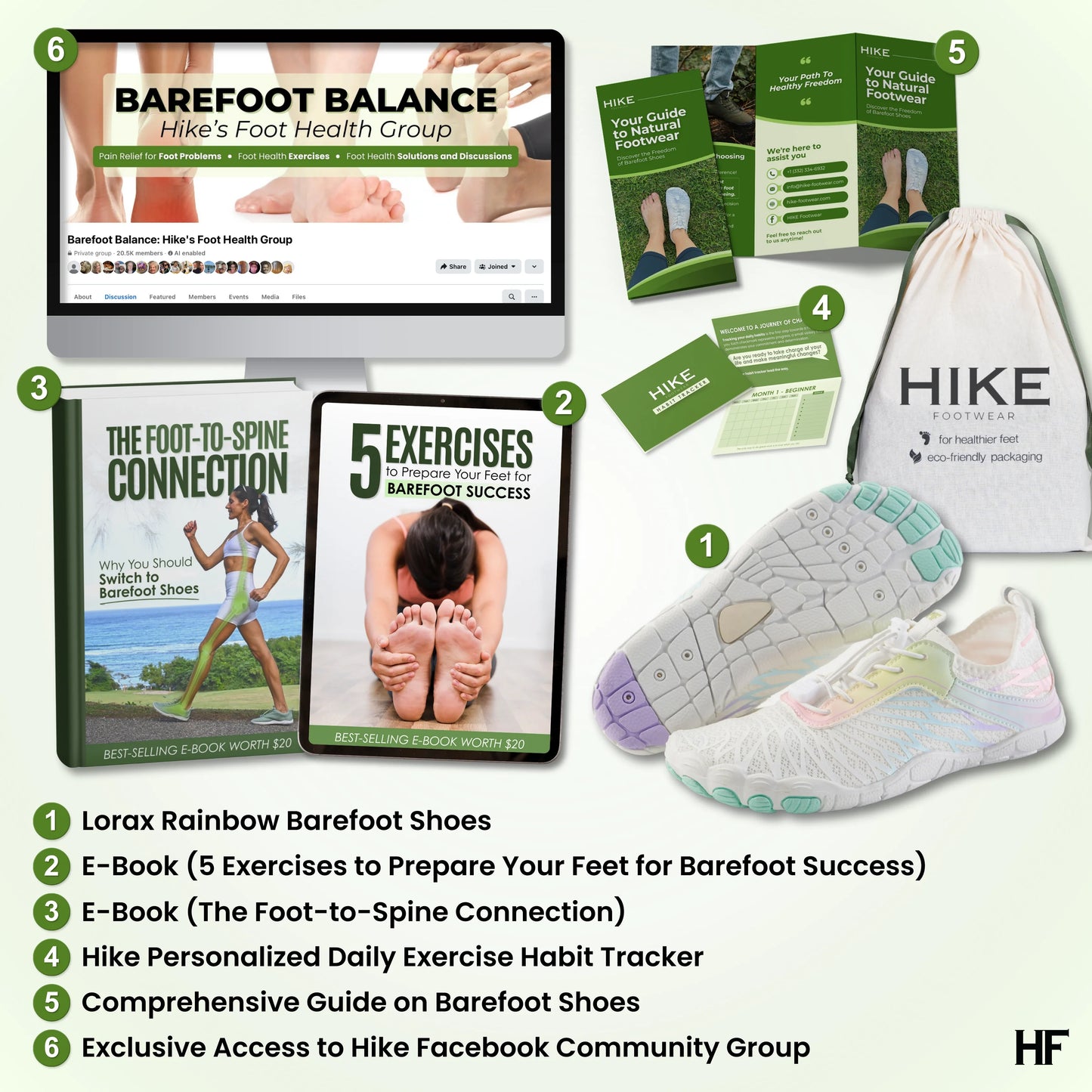 Lorax Rainbow – Healthy & non-slip barefoot shoes (Unisex) [Limited Edition] (Buy 1 pair, get 1 pair free)