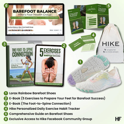 Lorax Rainbow – Healthy & non-slip barefoot shoes (Unisex) [Limited Edition] (Buy 1 pair, get 1 pair free)