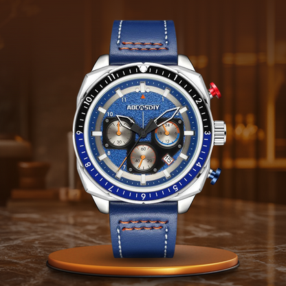 Luxury Quartz Sport Chronograph Watch™ - Wilson | Last Day 80% Off!