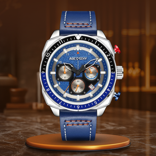 Luxury Quartz Sport Chronograph Watch™ - Wilson | Last Day 80% Off!