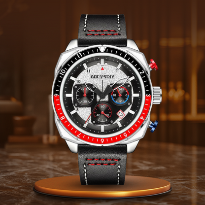 Luxury Quartz Sport Chronograph Watch™ - Wilson | Last Day 80% Off!