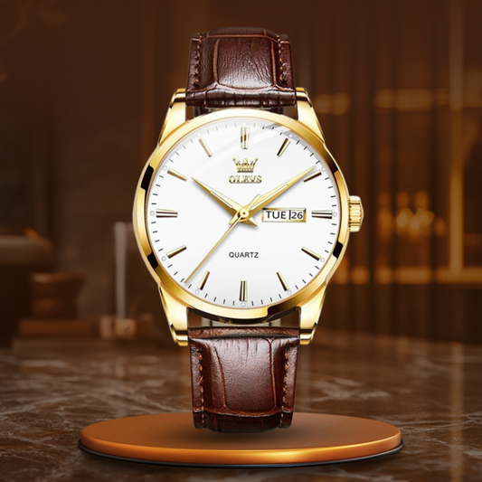 Luxury Business Leather Watch | Last day 80% off!
