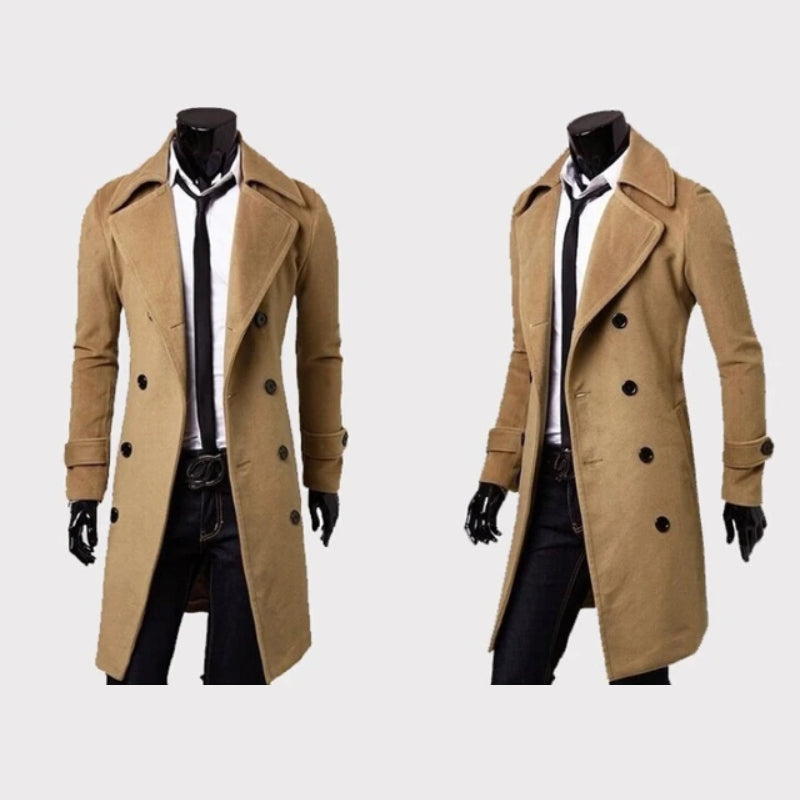 Samuel™ - Stylish Double Breasted Trench Coat | Last day 80% off!