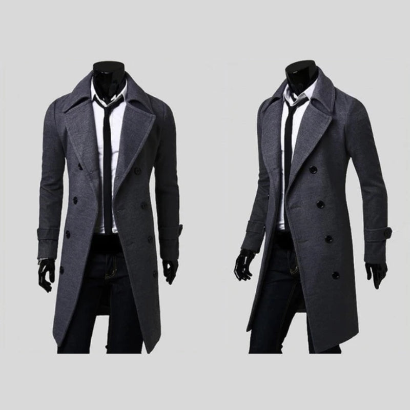 Samuel™ - Stylish Double Breasted Trench Coat | Last day 80% off!